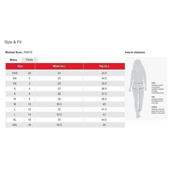 ‎Michael Kors Cropped Pants Black/White Check-Print - Picture 9 of 10